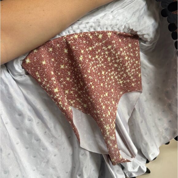 Born in Stockholm Melanie Metallic Party Dress Svart Size Large - Picture 3 of 9